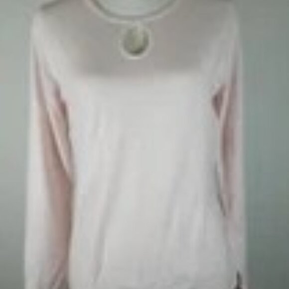 Women's Pink Sweater DESIGNERS ORIGINALS Size Medium - Picture 3 of 4